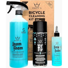 Peaty's Bike Cleaner Set Cleaning Kit Blue