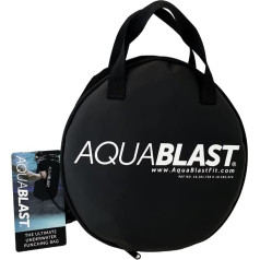 AquaBLAST: The Portable Boxing and Gym Bag for Swimming Pools and Swimming Pools, Patented Design Allows it to Float Underwater for Low Impact Exercises