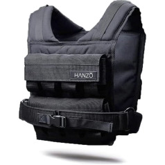 Premium Weighted Vest for Training Body Weight Workout Weight Vest 25/35/20.4 kg, Adjustable Weight Vest Men for Calisthenics, Crossfit, Home Training