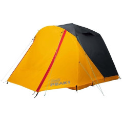 Coleman PEAK1 Premium Backpack Tent Waterproof Fabric with 2000mm Water Head Wind Up to 15mph Wide Door, Star Window and Footprint Included, Tent for 1/2/3/4/6