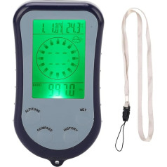 Tyenaza Digital Altimeter, Altimeter, Digital Multifunction Barometer, Outdoor Compass, Electronic Thermometer Tester, Hand Altimeter for Hiking, Mountaineering