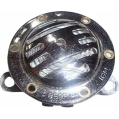 AEspares Lambretta LI GP 12 Volt AC Horn Chrome-Plated with Bracket