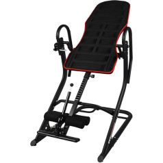 JWCN Duty Inversion Table Home Adjustable 180° Free Hand Stand Machine 3D Backrest Protects Spine Bearing Strong for Offices Balconies Gym Uptodate