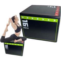 Box Jumps Home Gym - Soft Fitness Jumping Box, Jump Training Device, Wear-resistant Training Equipment for Home, Gymnastics