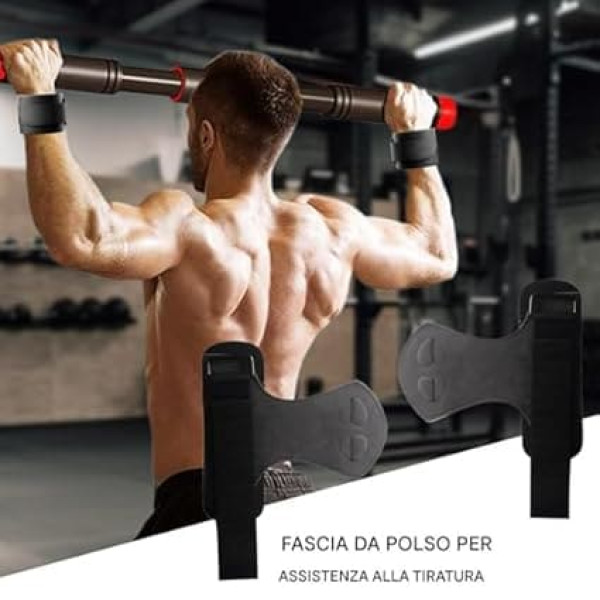 Gewichtheber-Handgelenkriemen, Handgelenk-zu-Gewichtheben, Handgelenkstützgriffe, Handgelenkstütze, Leder-Fitness-Ausrüstung, gepolsterte Armbänder