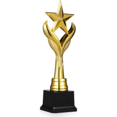 SWAYVES Trophäe Angeln Trophäe Feier Preis Trophäe Lustitrophäe Wettbewerb Trophäe Basketball Medaille Trophäe Pokal Trophäe Foto Requisite Kunststoff Preis