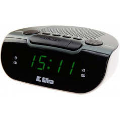 Radio modinātājs zebu 06pll pelēks/balts