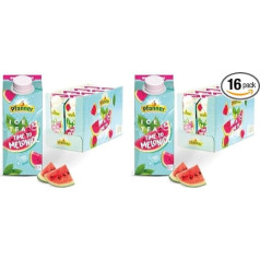 Pfanner Iced Tea Watermelon in Storage Pack - Summer Refreshment with Watermelon Flavour in Sustainable to Go Packaging - With Fruit Tea and Black Tea (8 x 750 ml) (Pack of 2)