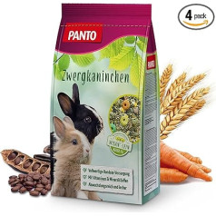 Panto Dwarf Rabbit Food 2.5 kg (Pack of 4 x 2.5 Kg