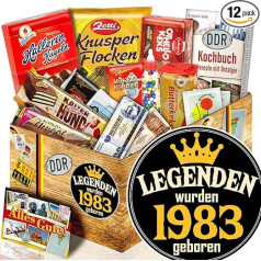 ostprodukte-versand Legends 1983 – DDR Sweets – Men's Gift Box