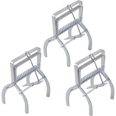 Metāla lamatas pret kaitēkļiem ? plats, platums: 9 cm, cinkots tērauds, 3 gab.