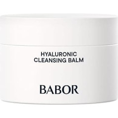 BABOR Hyaluronic Cleansing Balm, Deeply Effective Facial Cleanser for Gentle Cleansing, with Hyaluron, 1 x 150 ml