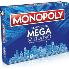Winning Moves, Monopoly Mega Metro City Milan. 2-6 Players