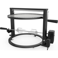 onlyfire Santa Maria Style Barbecue Rotisserie System Compatible with Solo Stove 19.5