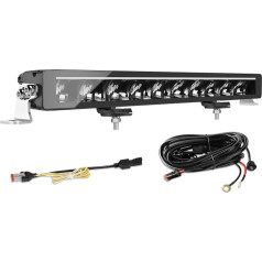 CO LIGHT 21 Inch LED Driving Lightbar Car with ECE Approval, 80 W 15000 LM LED Additional Headlight for Close and High Beam, Work Light 12 V/24 V Beam up to 780 m IP68