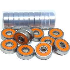 ZAAHH 10 stücke S695 2RS Angelrolle Wellenlager 5x13x4mm Edelstahl Hybrid Keramik S695C SMR695 SMR695C RS 2OS Lager (Size : S6700C-2OS 10x15x4mm)