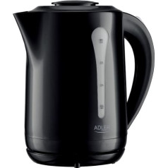 AD 1244 melns Plastmasas tējkanna 2,5 l