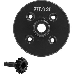 SELVFZ Metallfront 37/13T Differential Zahnrad Für 1/10 Und 1/8 LKW Auto Innenräume Modellauto Austausch