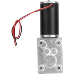 Headerbs Wurmgetriebemotor, 31 Mm Hochgeschwindigkeitsreduktionsmotor, Kupferrohr, 12 V, 10 U/Min, Ideal für Vorhangmaschinen und Intelligente Geräte (12 V, 10 U/min)
