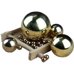 QZROPXOH H62 Messing-Lagerkugeln, runde Perlen, 1 1,5 2 2,38 2,5 3 3,175 3,5 4 4,5 5 6 7 8 10 12 15 20 25 30 40 50 60 mm(1mm 100pcs)
