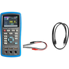 Kapazitätsmessgeräte, LCR Digital Brid Meter ET43 USB Handheld Hochpräzise Kapazität Induktivität Widerstand Test Digitalanzei(ET430)