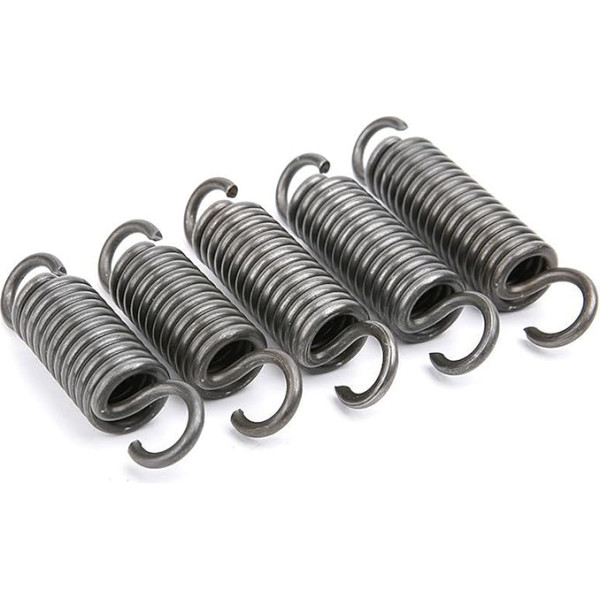 SAJMAKUWLA Zugfeder, Zugfedern, Federstahl, Drahtdurchmesser 1,4 mm, Außendurchmesser 14 mm, freie Länge 200-500 mm, 5 Stück(1.4 x 14 x 260 mm)