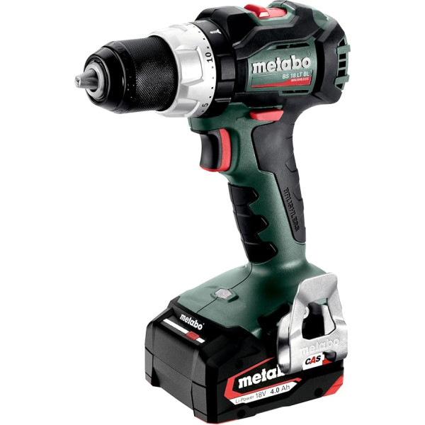 Metabo BS 18 LT BL Akku-Bohrschrauber 18V 4Ah Li-Ion incl. Koffer, incl. Zubehör, incl. 2. rechargeable battery