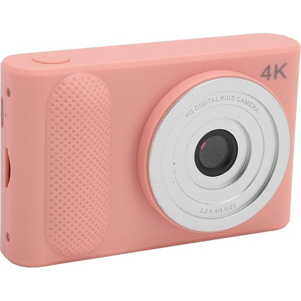 Digital Camera, 4K Kids Camera, HD, 48MP, 16x Zoom, Digital Video Camera with 2.4 Inch Screen, Compact Small Camera for Travel Photography, Vlogging ()