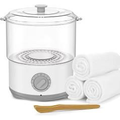 Sunowl Towel Warmer, Towel Steamer with Towel Clip, Quick Heating 202 °F in 10 Minutes, Electric Towel Warmer with Large Capacity for Spa, Hairdressing Salon, Home Use