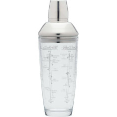 Kitchen Craft 700 ml Bar Craft Glass Boston Cocktail Shaker
