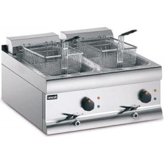 Lincat DF66 SILVERLINK 600 Electric counter top fryer, Twin tank with 2 baskets