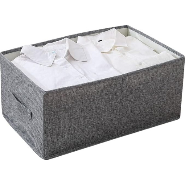 KATTAO XL Faltbarer Kleiderschrank Set 48 x 30 x 22 cm – Boxen für Schrank, platzsparend, Kommode oder begehbarer Kleiderschrank, Organizer für Kleidung, Pullover, Umzugskartons, Organizer Schrank