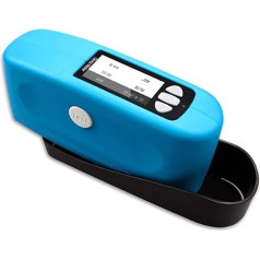 WG60A Precision Gloss Meter 60 Degrees for Granite Floors - Gloss Gauge Angle 0-1000 GU Single Gloss with USB Laboratory Colorimeter