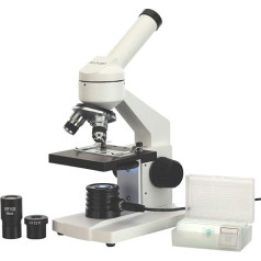 AmScope M102C-PB10 40X-1000X Biological Science Student Compound Microscope