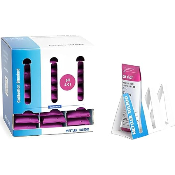 Mettler-Toledo Buffer, pH4.01, 20 ml volume, pack of 30