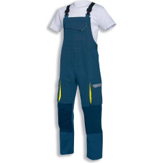 Uvex Metal 8941 Men's Work Trousers - Blue/Yellow Men's Dungarees