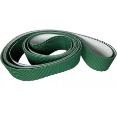PVC-Förderband, 220 x 1600 cm, grüner industrieller Getriebeband für Elektronik und elektrische Geräte, PVC-Material robuste Förderlösung