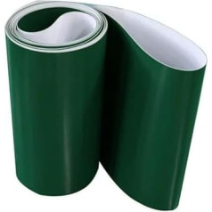 Strapazierfähiges, verschleißfestes PVC-Förderband – flache Trommelrolle vom Typ O-Typ für Flughafen, Gepäcktransport, Gummiplatte (30 x 160 cm)