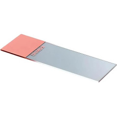 Marienfeld UniMark Kalknatronglas Mikroskop-Objektträger mit Geschnittenen, Standardverpackung, Rosa, 76 mm Tiefe, 26 mm Breite, 1 mm Stärke, 2500 Stück