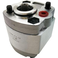Hydraulic Oil Pump, CBK-F0.5F F2.1 F2.5 F3.2F F4.2F High Pressure Gear Pump with Small Displacement for Forklift Truck, Rear In/Front Out, CCW Dolunto (CBK-F2.5F CCW)