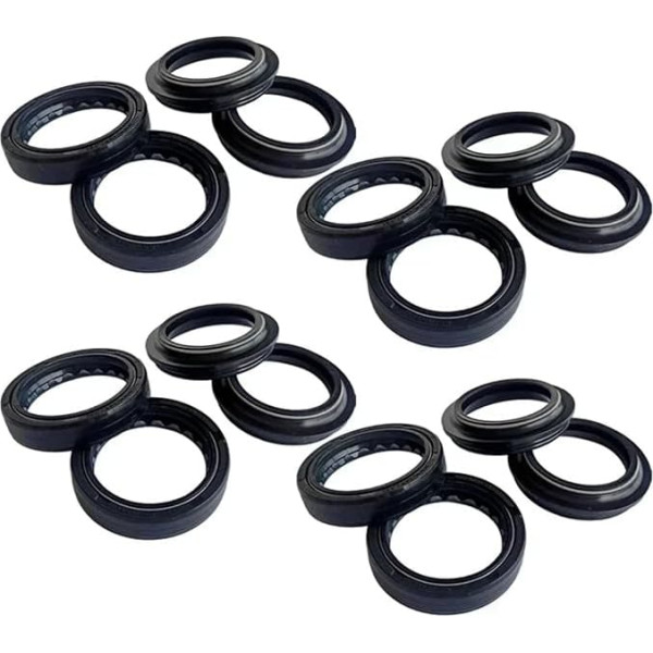 37x50 Front Shock Gabel Dämpfer Welle Staub Öl Dichtung for 37mm GABEL ROHRE 1996-2017 for STEALTH 125 QM125-2D(8pc Seal 8pc Cover)