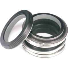Hardware-Anschlüsse passend for Wellendurchmesser Siliziumkarbid vs. Siliziumkarbid-Gleitringdichtung Wellendichtung for Wasserpumpen Einzelschraubenfeder MG1/109 Gleitringdichtung(18mm)