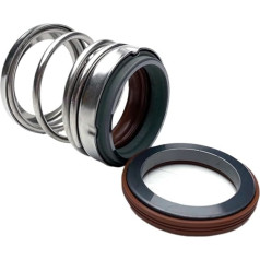 CHULKJFX 560A-28 560-28 Gleitringdichtungen Wellengröße 28 mm for Industrie-Tauchpumpen Material SIC/SIC/VIT Gleitringdichtungspumpe