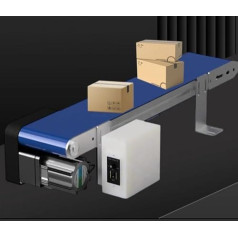 Elektrisches Förderband mit einstellbarer Geschwindigkeit für den Desktop-Einsatz – Spannungskontrolle für Wissenschaftslabors & industrielle Produktion – Optimale Effizienz und Vielseitigkeit