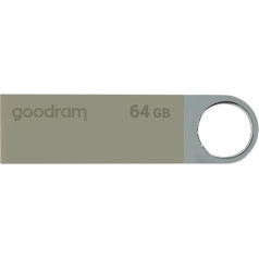 Flash zibatmiņas disks uun2 uun2-0640s0r11 (64gb; usb 2.0; sudraba)