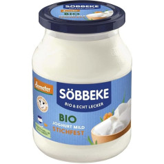 Organic Yoghurt Mild Demeter Puncture Resistant 6 x 500 g