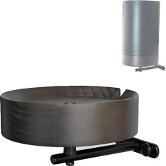 EMAQUIN Wall Mount for Sonos Era 100 Speaker - Real Wood - Cable Management - Durable Paint Finish - Compatible with Sonos Era 100 - Dark Brown