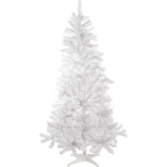White San Candido tree with metal base 210 cm Bianco