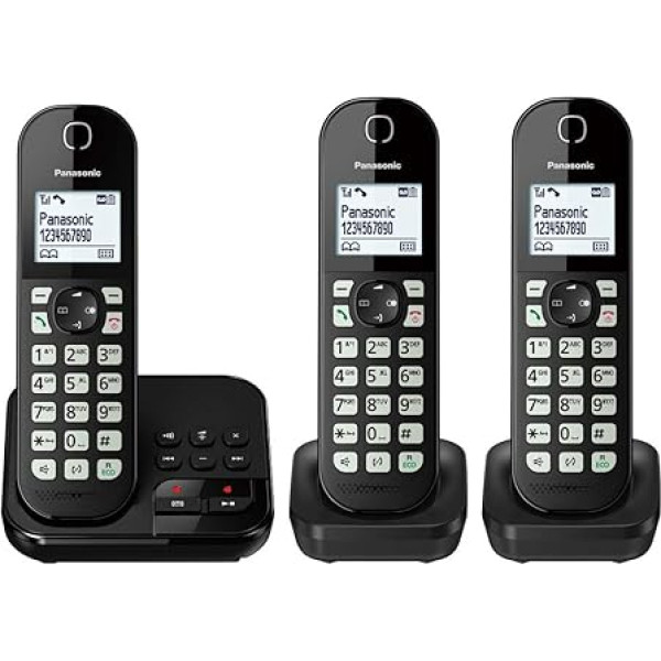 Panasonic KX-TGC463GB Phone, Black
