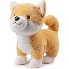 Interactive Plush Puppy, Realistic Barking Dog Toy Children, Plush Dog with Music and Movement, Interactive Cuddly Toy Dog